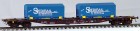 30319 LS Models Container flat car type Sgss with 2 containers Spedirail